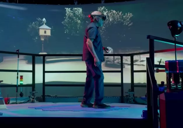 Disney показал коврик для виртуальной реальности Он поможет углубить погружение