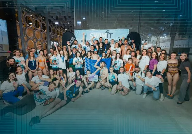 «Цифровой океан» организовал первый IT-заплыв SwimIT в Лужниках 200 пловцов, 14 команд на эстафете и нетворкинг