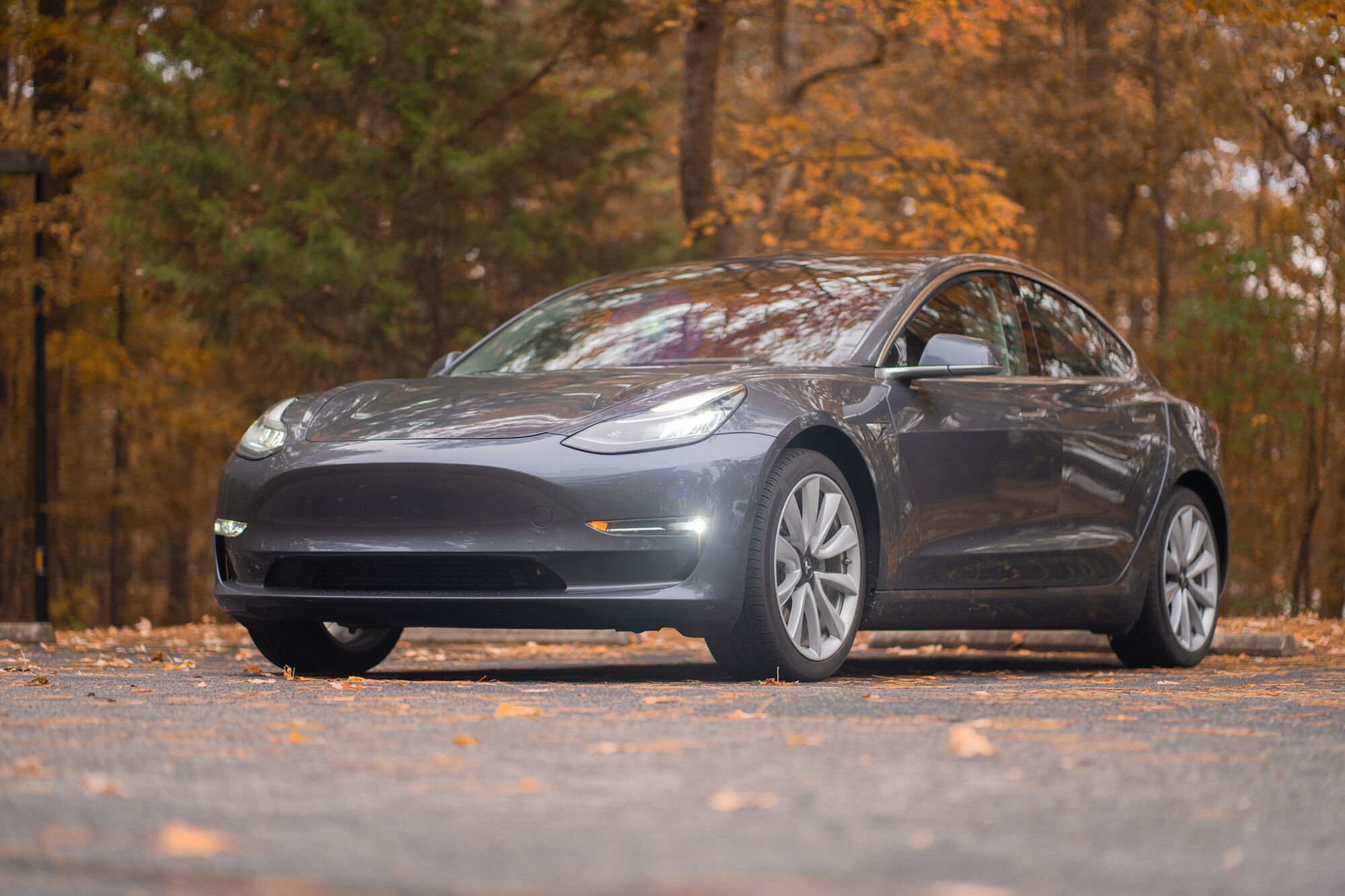Автопилот <i>Tesla </i>впал в замешательство из-за светофоров