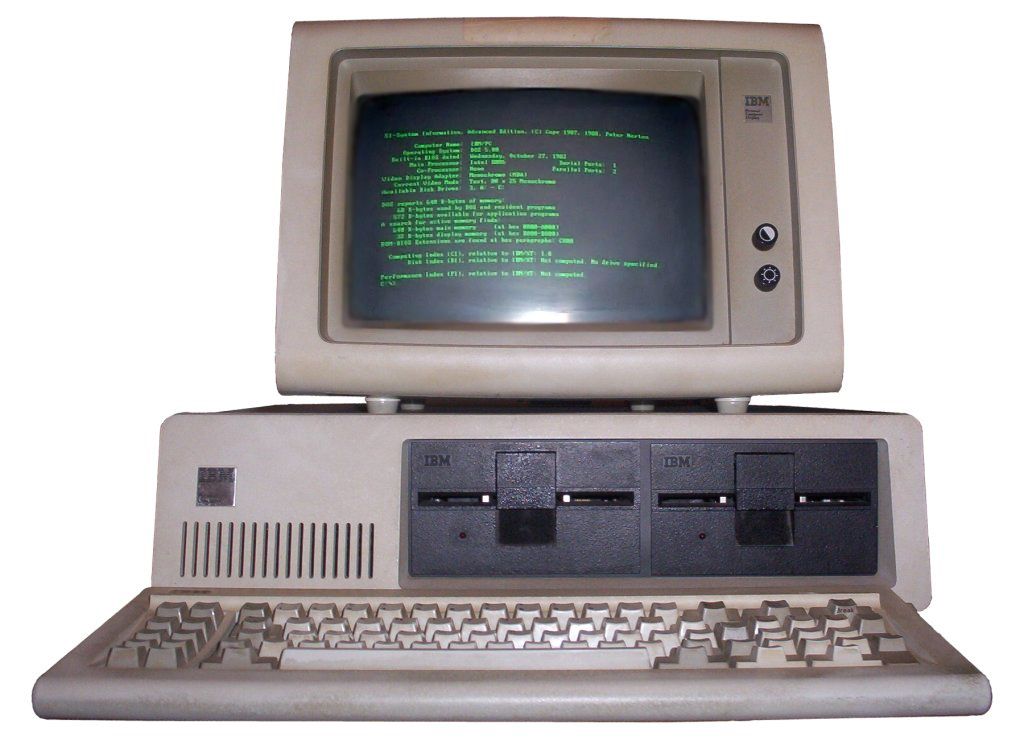12 августа 1981 года <i>IBM </i>представила свой первый персональный компьютер