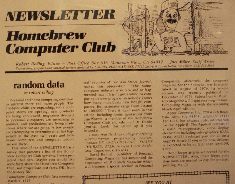 5 марта 1975 года прошла первая встреча Клуба Самодельных Компьютеров