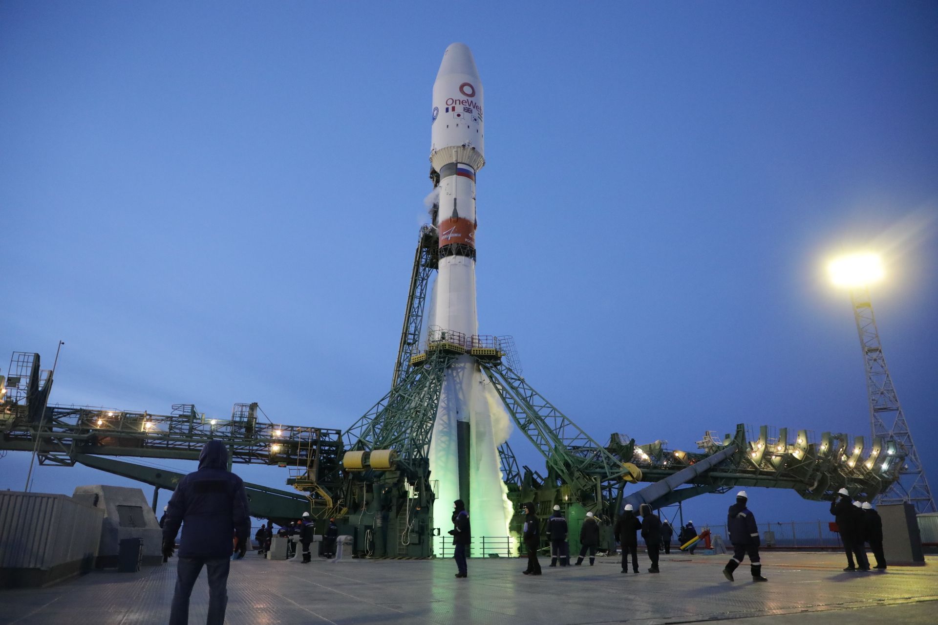 Аппараты OneWeb стартуют на ракетах «Союз» с космодромов Байконур, Восточный и Куру