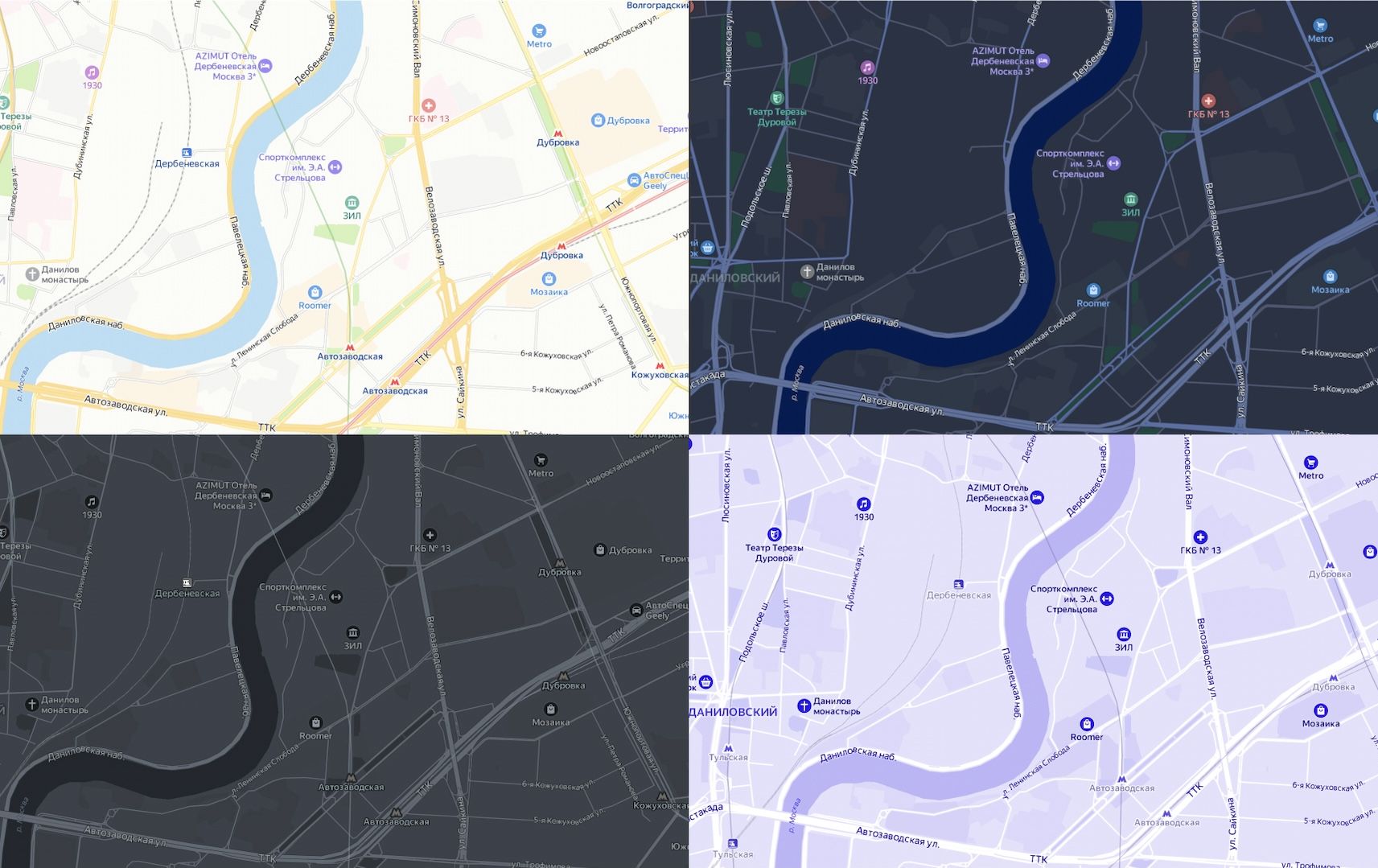 «Яндекс» выпустил редактор стилей в «Картах»