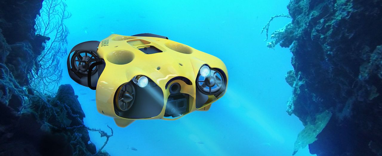 Роботов зарядят под водой