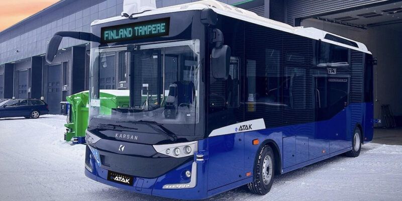 Финляндия запускает первый беспилотный автобус